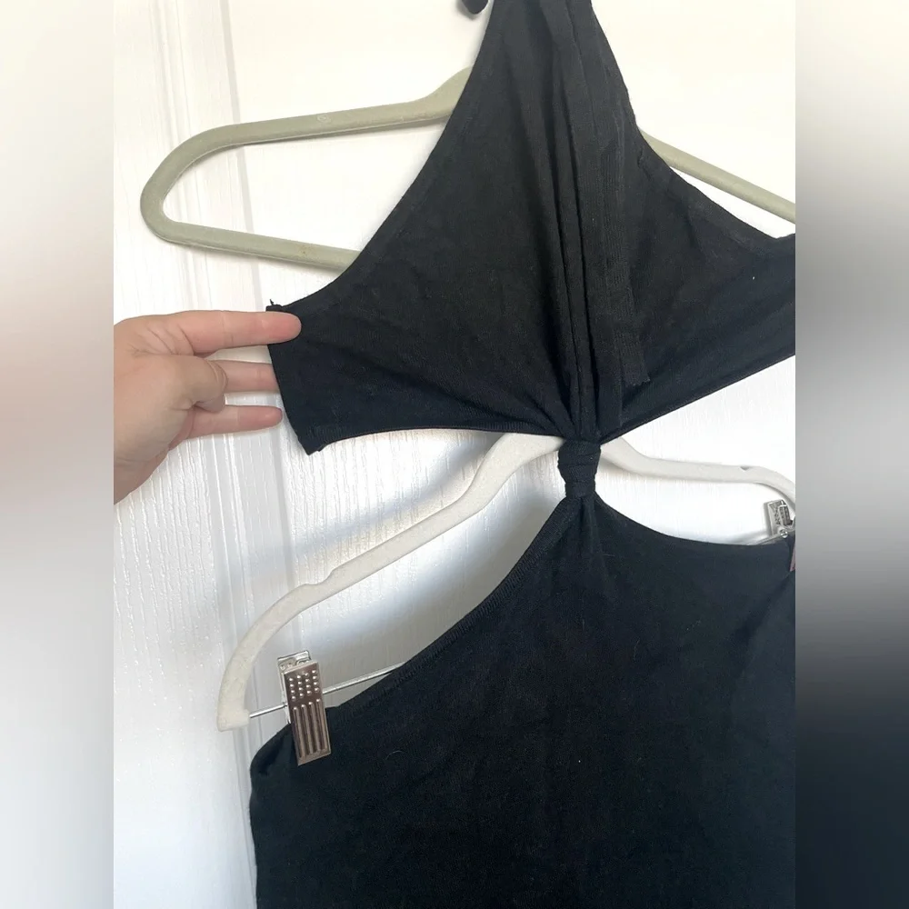 Miou Muse East Hampton knit cutout maxi dress - Picture 3 of 4